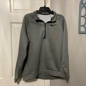 Nike Heather Gray Knit Pullover